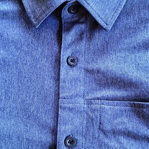 Men's Travel Series ZX Zeroposur Large Long Sleeve Dress Shirt (237)